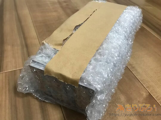 ホビーコレクト 買取してもらう遊戯王カード 梱包後
