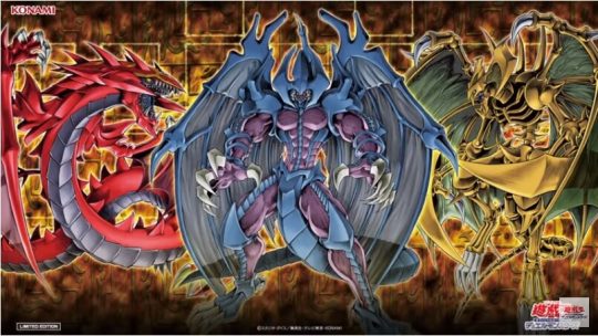 配送日指定可 【新品】遊戯王 三幻魔プレイマット サテライトショップ